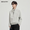 贝纳川春季立领套头半拉链式卫衣ECF124106118 商品缩略图1
