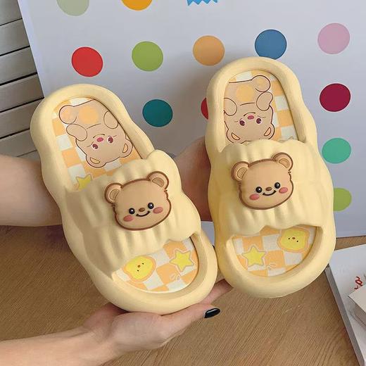 【敲好看！拼色热狗拖鞋】踩屎感拖鞋女夏外穿卡通热狗网红情侣软底居家防滑室内凉拖鞋假日。ry 商品图6