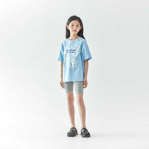 棵初2025年新品儿童弹力针织打底裤女童柔软舒爽防走光安全裤 商品图3