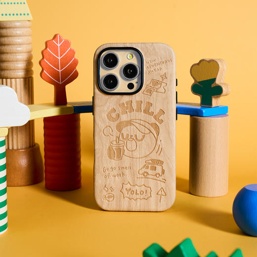 iPhone 16 Pro/ProMax 旷野 妙磁肤感壳 手机壳 商品图5