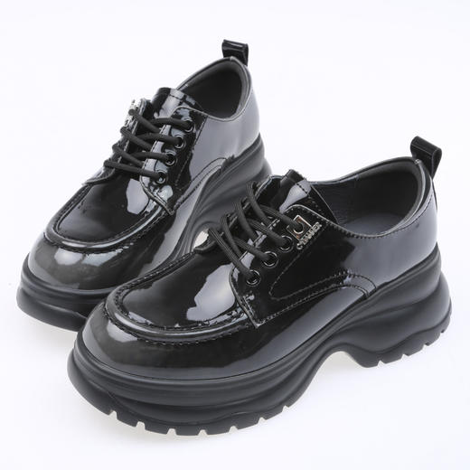 BF千百度小皮鞋2025春季商场同款潮流牛津鞋女单鞋A25190035吊牌价1299活动价899 商品图2