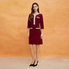 QE817斯尔丽25新款小香风连衣裙春装精致优雅名媛收腰时尚OL风连衣裙 商品缩略图3