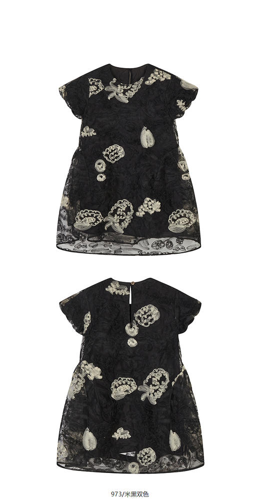 Jnby 25年春款  短袖连衣裙  1P2G12030 商品图9