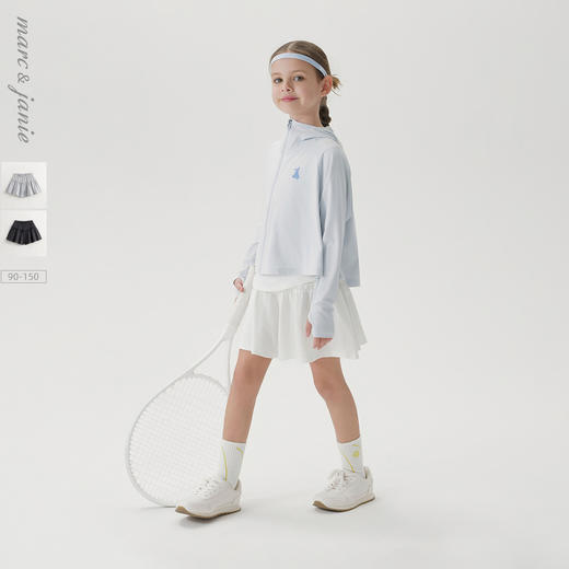 【凉感快干】马克珍妮女童休闲运动A字宽松短裤2025夏装新款550503 商品图0