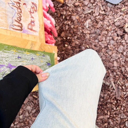 2502402   夏款 两扣牛仔裤 商品图4