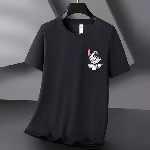 【棉质】【DWP】大依优型大码短袖T恤加肥加大休闲圆领半袖肥佬体恤男士胖子上衣 商品图1