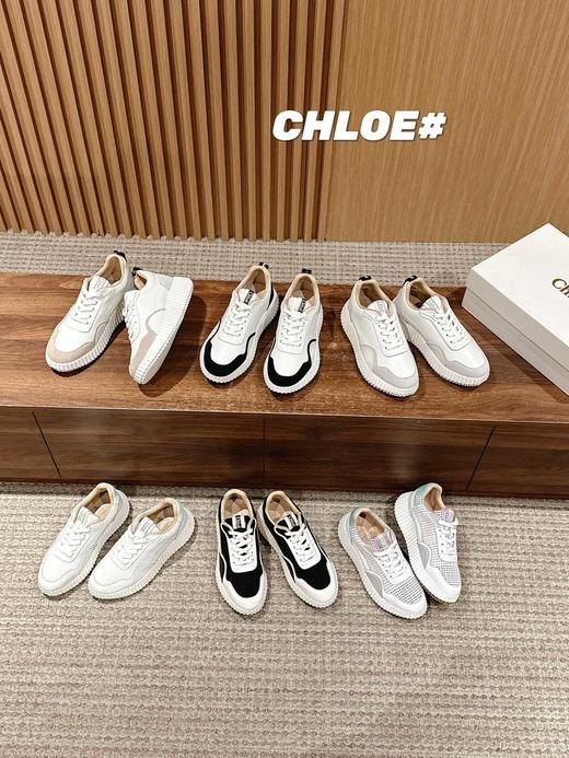 蔻依新款Nama休闲运动鞋百搭小白鞋跟高5cm（HC） 商品图0