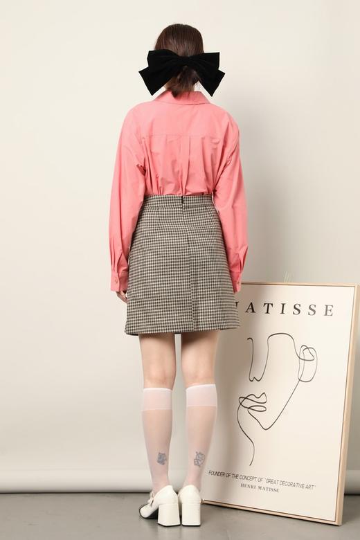 amadella 精致绿色格纹短裙半裙 17652 商品图3