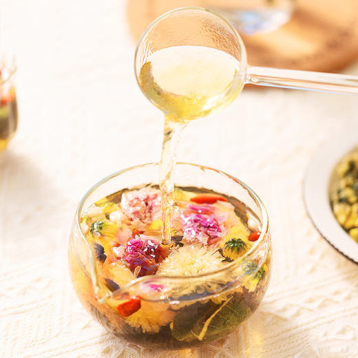 甘悦茶（贡菊茉莉玫瑰桑叶饮 ）配料新鲜健康，🈚️添加 商品图4