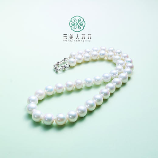 珍珠项链-白珠项链约10mm 商品图0
