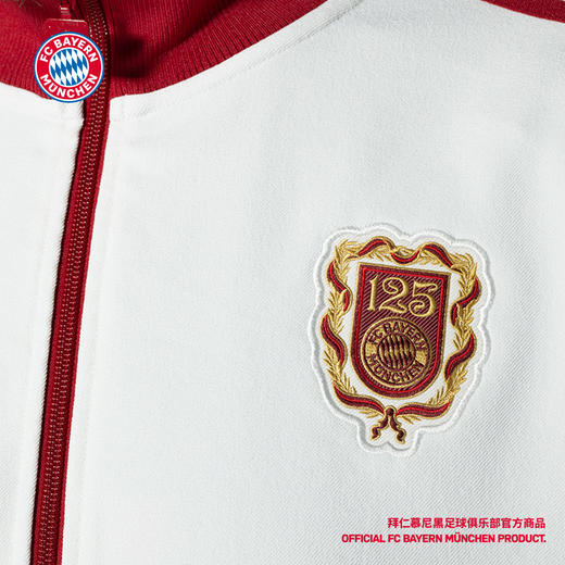 【官网同款】拜仁慕尼黑足球俱乐部丨125周年户外运动训练保暖外套球迷 商品图3