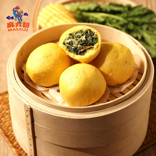 麻六记 黄金荠菜团子3袋装 粗粮细作 豆香四溢 皮薄馅多 48小时发货 商品图1