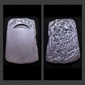 伦少国「纯净」端砚·坑仔岩 纯手工原石雕刻砚台