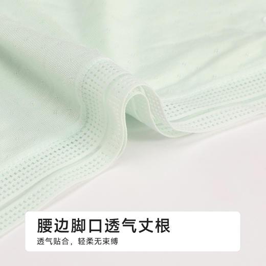 都市丽人纤柔绵木代尔系列莫代尔提孔平角裤LKH5D4 商品图5