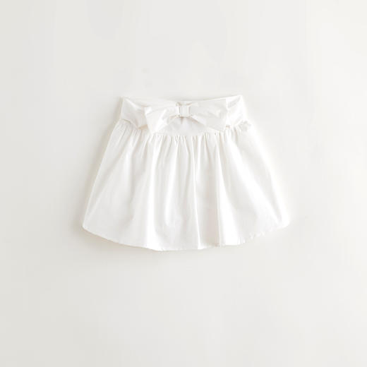 马克珍妮女童甜美蝴蝶结花苞短裙儿童半身裙2025年春夏新款550726 商品图2