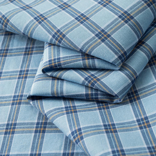 【莱赛尔棉】【DM】大依优型大码短袖衬衫格子半袖衬衣加肥大码上衣胖子休闲莱赛尔棉男士 商品图3