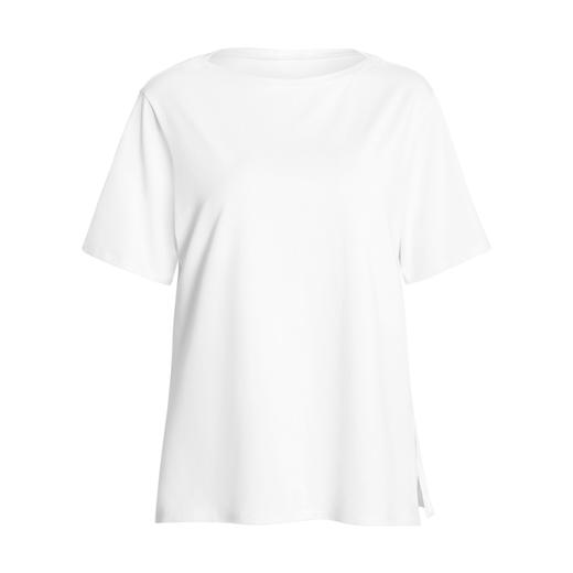 跃牌【倚窗听雨】系列 Athena瑜伽服女圆领裸感透气宽松短袖t恤运动健身罩衫上衣DA99 商品图1