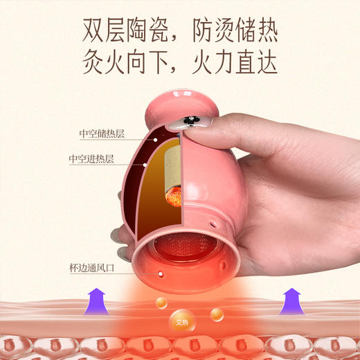 明大妈【美人罐】蕲艾艾柱艾热温灸艾叶艾条艾草熏蒸桃花灸 商品图2