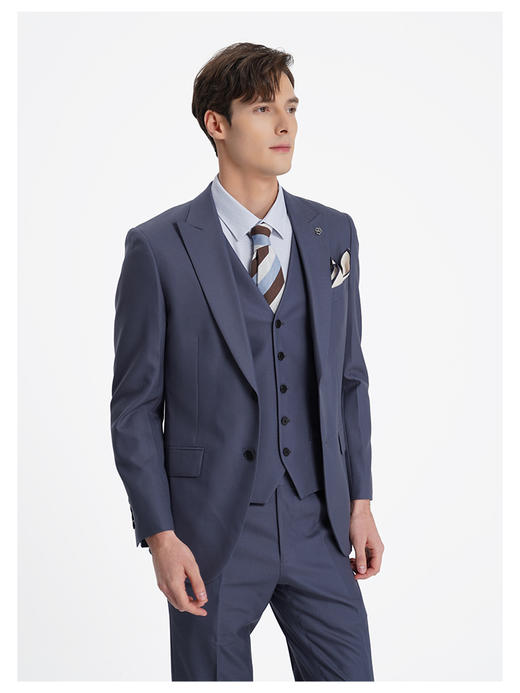 callisto熔岩灰精选丝羊毛西服 商品图3