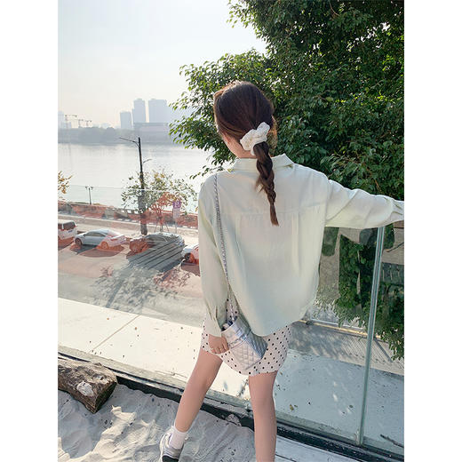 【149元任选2件】最后一波！小清新绿色衬衫 商品图4