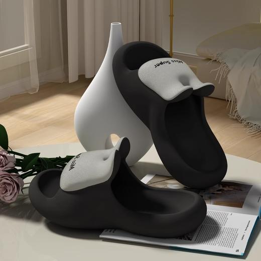 【踩屎感兔子凉拖鞋】夏季家居室内洗澡家用 eva橡塑材质 防滑厚底外穿不臭脚  商品图6