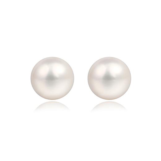 IIPO宜珠宜宝淡水珠18k耳钉6.5-7mm(礼盒装) 商品图0