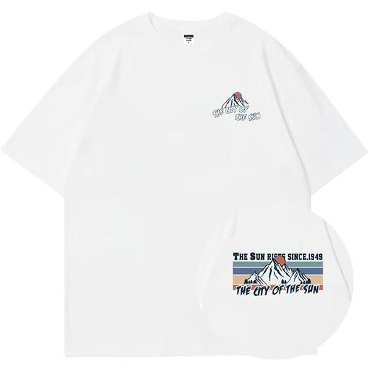 89 任选 3件纯棉印花T恤230g高克重短袖FS-80 商品图9