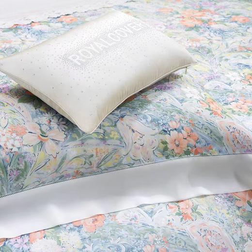 ROYALCOVER/罗卡芙  舒适60支双面天丝贡缎印花四件套 萨利斯花园 商品图2