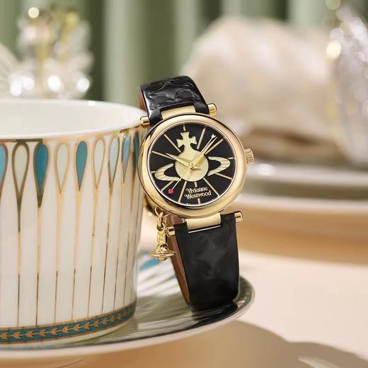 【品牌授权】viviennewestwood 西太后手表 新款 薇薇安女表腕表  VV006黑色土星 白色土星 粉色土星 商品图3
