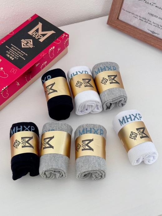 【健康舒适】男女同款精油抗菌袜7双装 商品图4