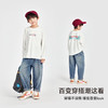 【件件底价，童装双倍积分】多多家男童牛仔裤儿童裤子2025新款春秋季男孩休闲刺绣长裤春装潮10393 商品缩略图2