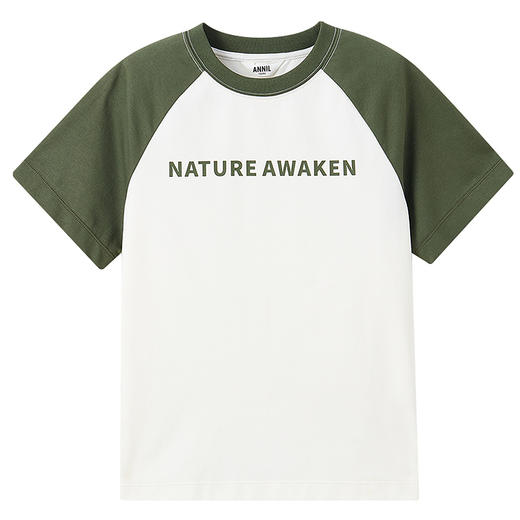 【凉感】男女童短袖SORONA针织衫夏季新款安奈儿童装EM521061 商品图11