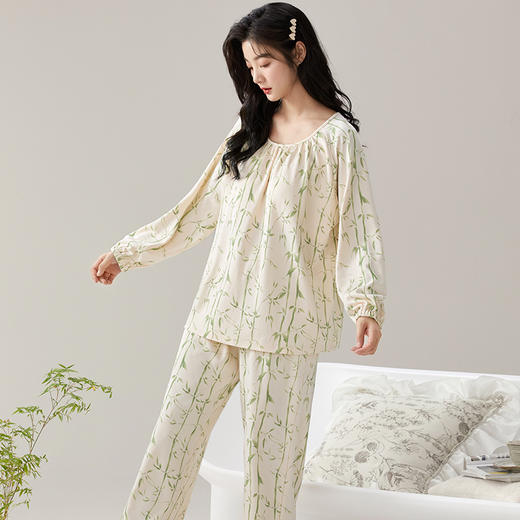 红腾 马卡龙印花家居服系列 设计款印花F106/圆领印花F104 多款可选 商品图12