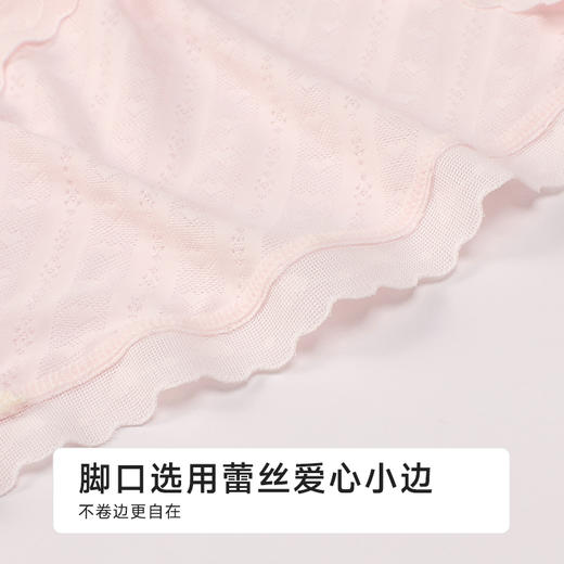 都市丽人薄透丝滑薄透丝滑系列锦提花平角裤LKH5E5 商品图5