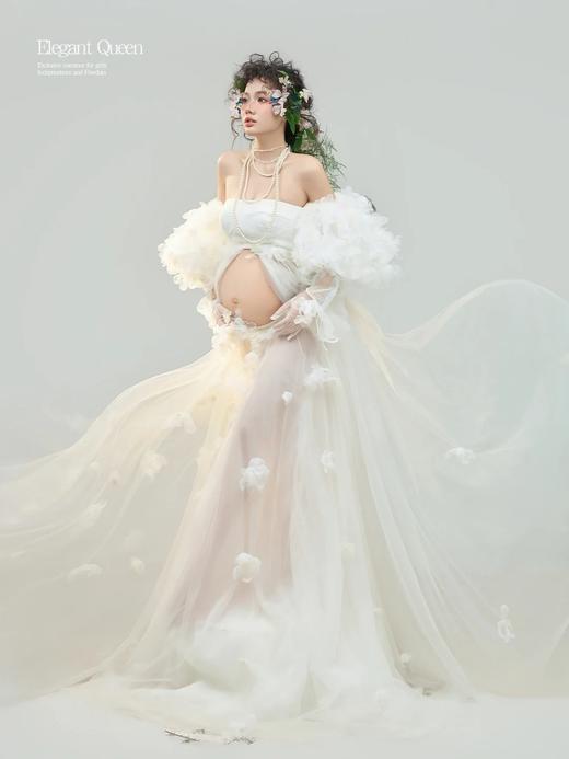 【限时0元免费拍】全国连锁「玛瑞莎」孕妇照4张精修底片，准爸爸和大宝可入境 商品图5