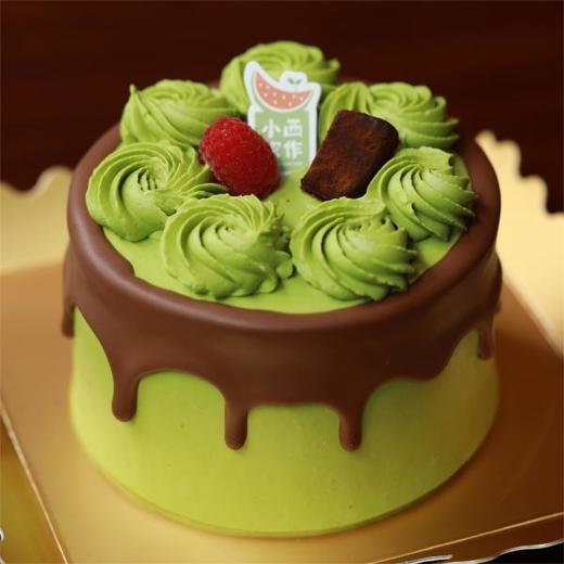 二人食抹茶生巧克力蛋糕 商品图0