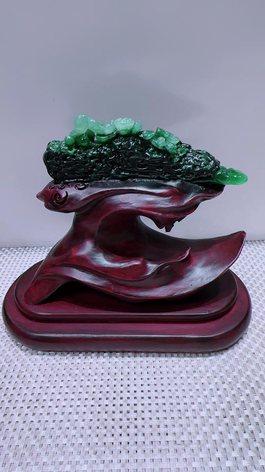 620875翡翠摆件【勃勃生机】 商品图5