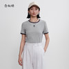 【商场同款】CNA5396 “简约T恤” 舒适好穿 好搭配基础撞色灰色T恤 商品缩略图0
