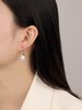 IIPO宜珠宜宝中古风两戴珍珠耳环金色10-11mm(礼盒装) 商品缩略图3