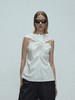 VC｜SS25046 Irene gathered tank top  [上衣  白 ] 商品缩略图2