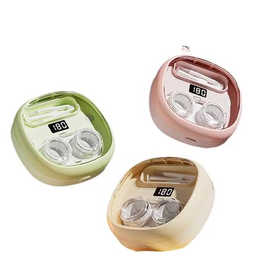 新款电量可视彩色隐形眼镜美瞳电动自动清洗器303 商品图4