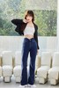 MEETLADY/米莱达 直筒修身喇叭牛仔裤 15721 商品缩略图2