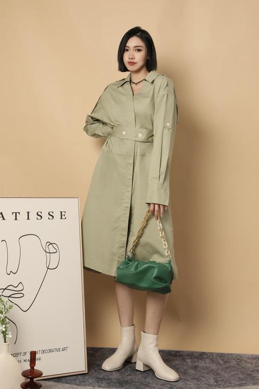 Le Malene 通勤设计感衬衫连衣裙 15621 商品图2