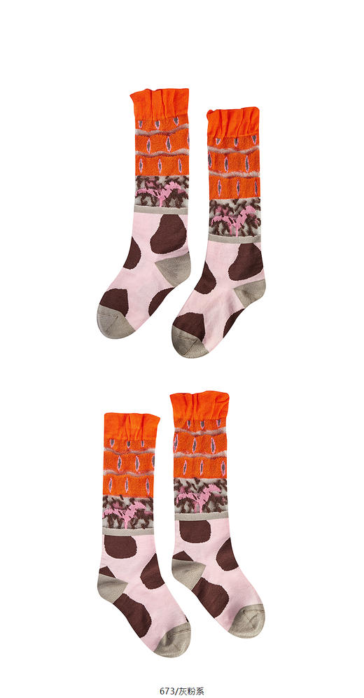 jnby  25年春款  高筒袜  6P2N13190 商品图11