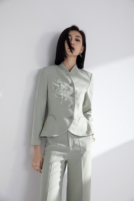Le Malene 气质设计款国风西装长裤套装 15779 商品图4