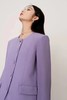 ANSUABEL 紫色ins风圆领时髦简约外套 17676 商品缩略图1