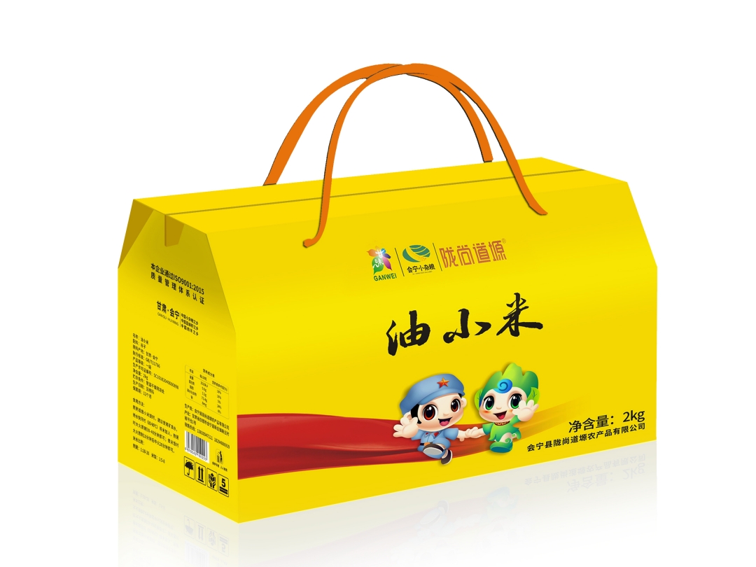 陇尚道塬 油小米礼盒2kg