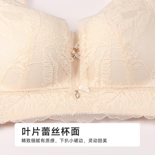 都市丽人美体纤塑调整型文胸A:加厚B:中厚蕾丝树脂胶圈塑身文胸LJH4C5 商品图4
