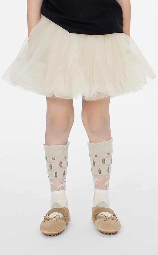 jnby  25年春款  高筒袜  6P2N13190 商品图2