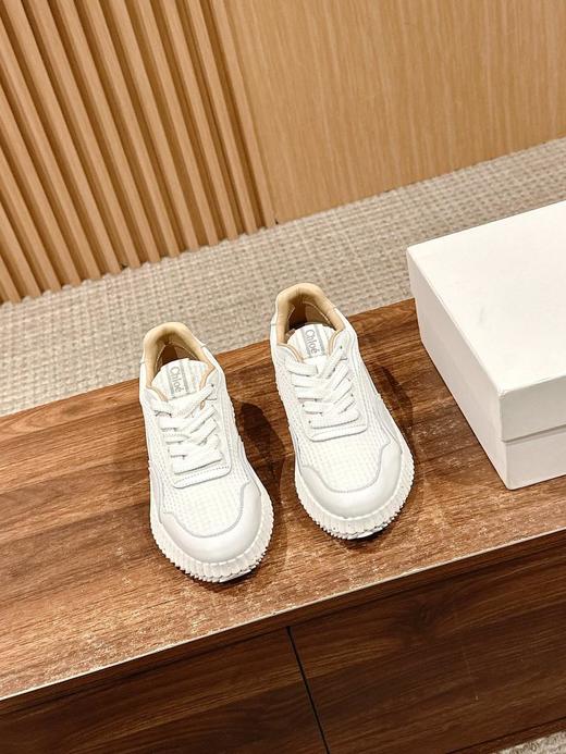 蔻依新款Nama休闲运动鞋百搭小白鞋跟高5cm（HC） 商品图1